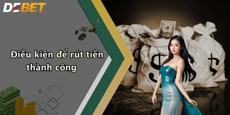 Điều kiện để rút tiền thành công